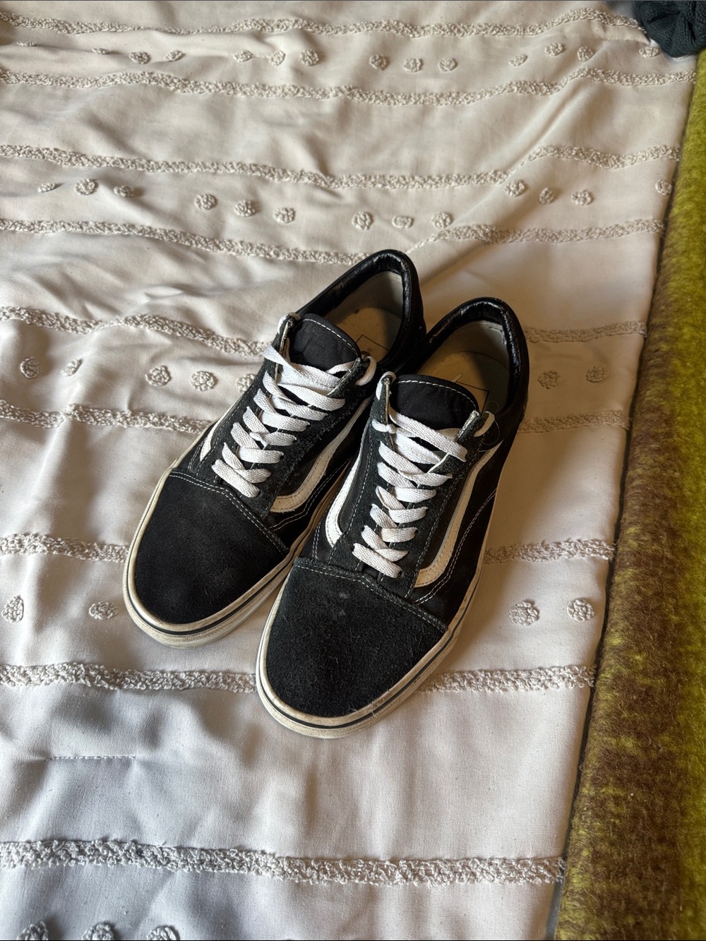 Vans Black & White Shoes